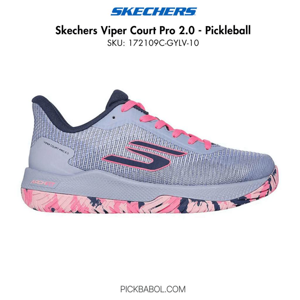 Giày Pickleball Viper Court Pro 2.0 - 172109C-GYLV-10